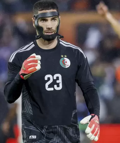 Luca Zidane, hijo de Zinedine y arquero estrella de Algeria de cara al Mundial 2026.