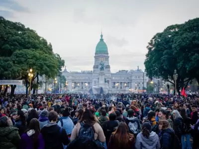 La marcha del 3J a once a�os de la primera movilizaci�n del "Ni una menos".
