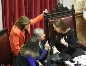 Villarruel expuso a Bullrich en el Senado y