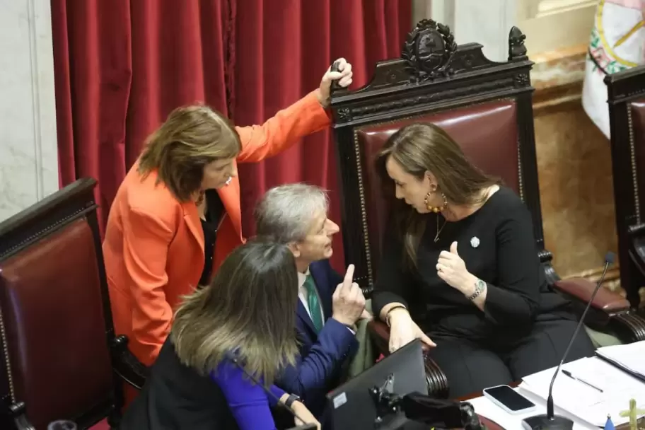 Villarruel expuso a Bullrich en el Senado y