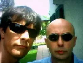 Mario Pergolini y el Indio Solari