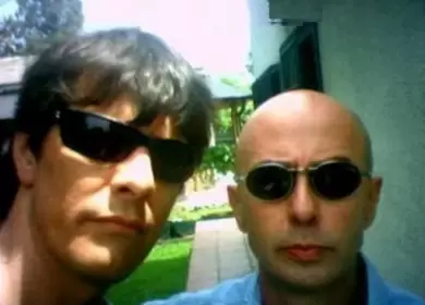 Mario Pergolini y el Indio Solari