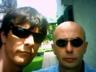 Mario Pergolini y el Indio Solari