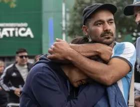 As� fue el velorio del Indio Solari