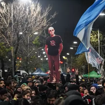Así fue el velorio del Indio Solari