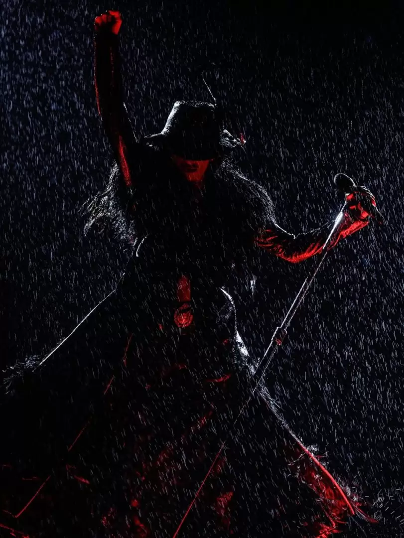 Lali Espósito cantó bajo la lluvia en un River coreando completo coreando su nombre