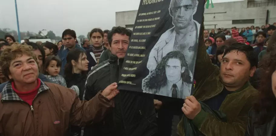 Rodrigo Bueno fue velado a caj�n abierto