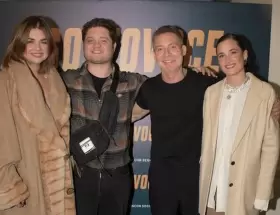 Araceli Gonz�lez, Toto Kirzner, Adri�n Suar y Florencia Torrente.