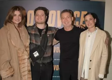 Araceli Gonz�lez, Toto Kirzner, Adri�n Suar y Florencia Torrente.
