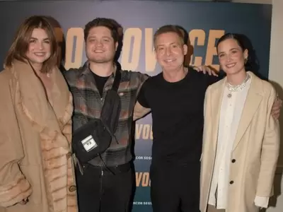 Araceli Gonz�lez, Toto Kirzner, Adri�n Suar y Florencia Torrente.