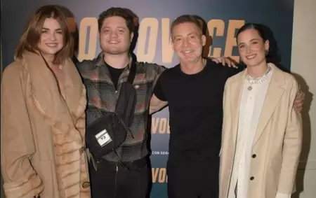 Araceli Gonz�lez, Toto Kirzner, Adri�n Suar y Florencia Torrente.