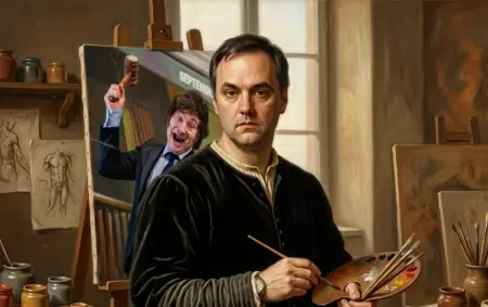 Manuel Adorni, el artista contempor�neo de la era Milei
