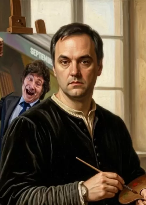 Manuel Adorni, el artista contempor�neo de la era Milei