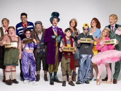 El musical Charlie y la F�brica de Chocolate realiz� una funci�n para prensa