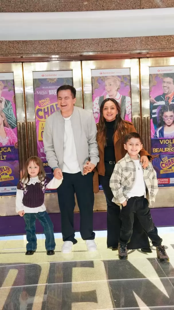 Nahuel Pennisi llegó junto a su familia