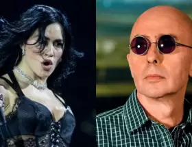 Lali Esp�sito y el Indio Solari