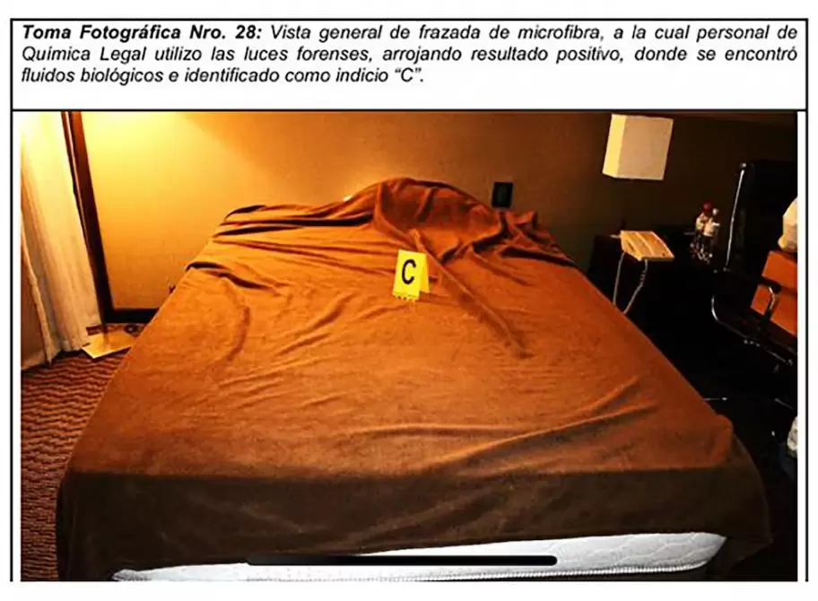 Imágenes del cuarto del hotel en Tucumán donde ocurrió el encuentro sexual de la denunciante con los cuatro jugadores de Vélez Sarsfield.
