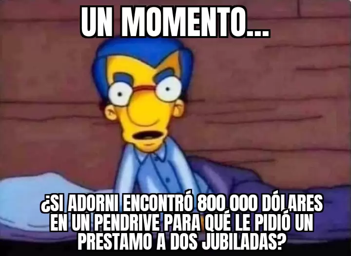 Algunos de los memes tras la declaración de Adorni