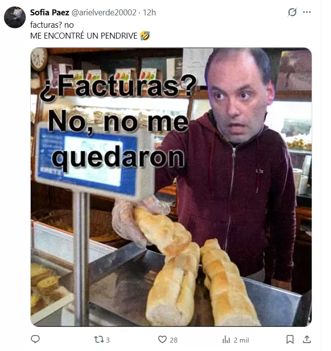 Algunos de los memes tras la declaración de Adorni