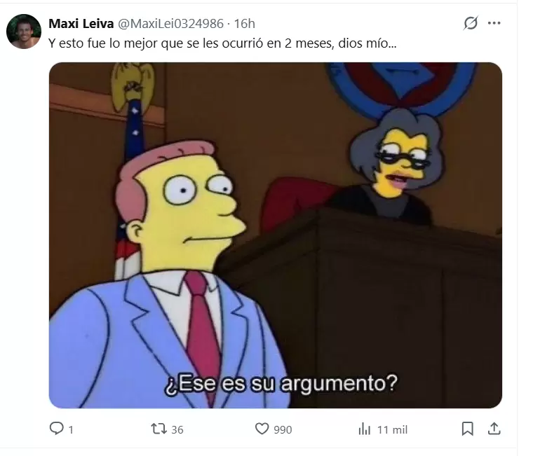 Algunos de los memes tras la declaración de Adorni