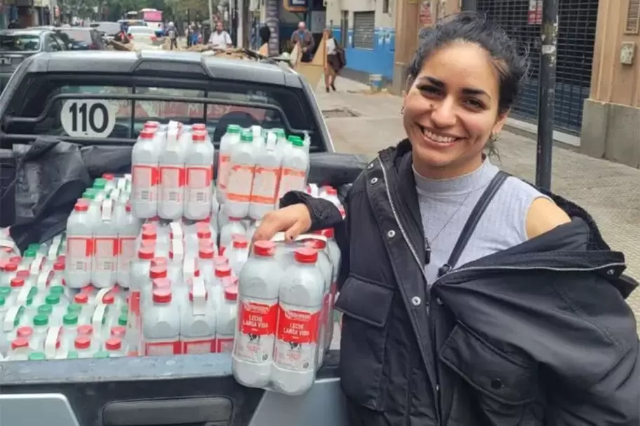 Lucía Montenegro fue denunciada por el comedor comunitario Los Principitos, por haber retenido más de 3.500 litros de leche correspondientes al progra