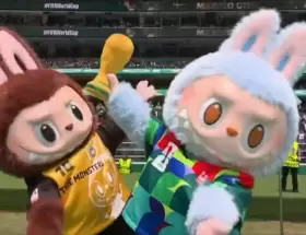 Labubus en la apertura del mundial 2026