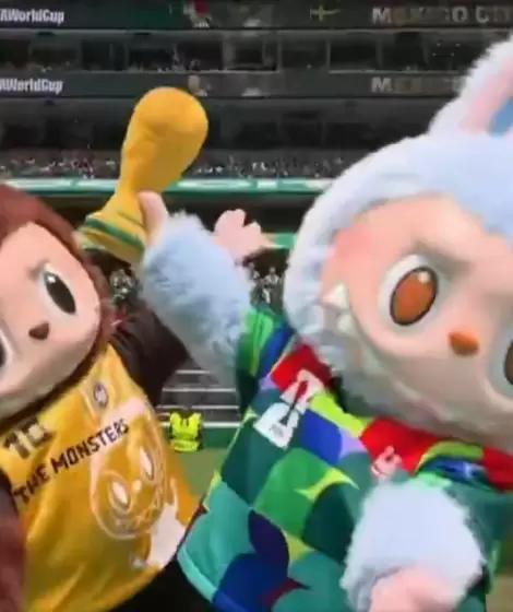 Labubus en la apertura del mundial 2026
