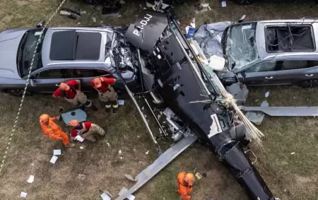 El accidente en el que muri� Gaspi