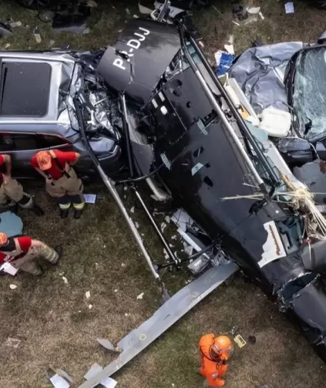 El accidente en el que muri� Gaspi