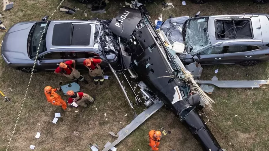 El accidente en el que murió Gaspi
