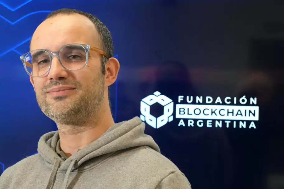 Guido Zatloukal, presidente de la Fundaci�n Blockchain Argentina