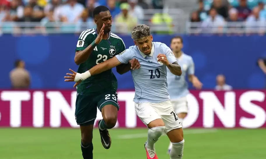 El partido entre Uruguay ante Arabia Saudita terminó 1 a 1