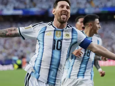 Lionel Messi y su primer gol en el Mundial 2026.