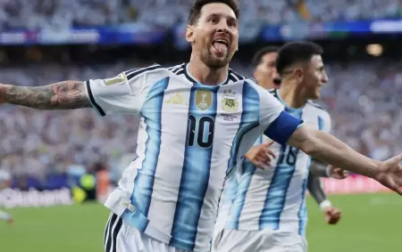 Lionel Messi y su primer gol en el Mundial 2026.