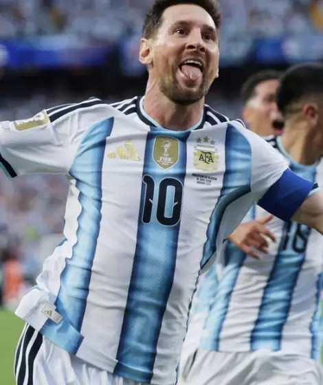 Lionel Messi y su primer gol en el Mundial 2026.