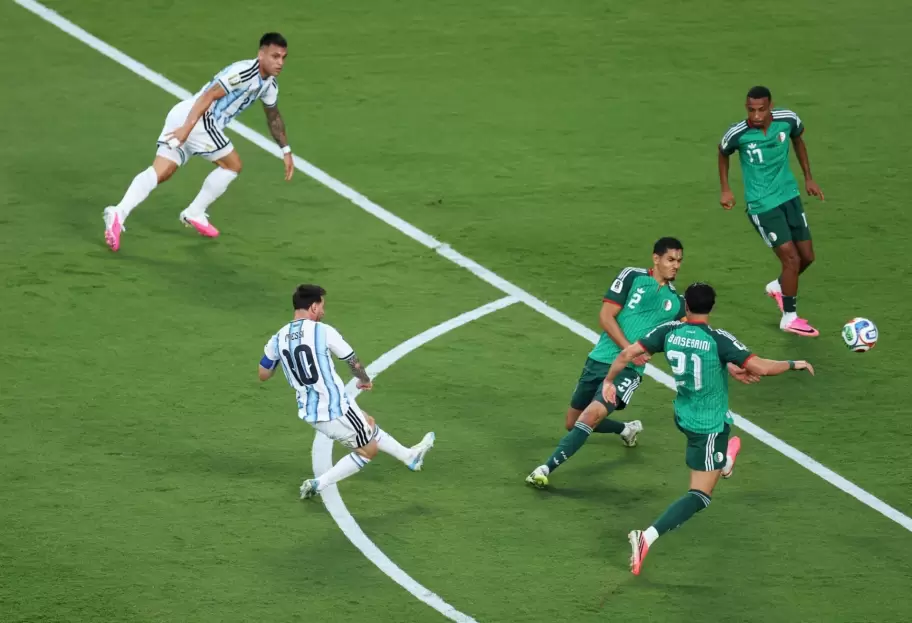 Messi convirti� tres goles contra Argelia en el debut de la Selecci�n en el Mundial 2026