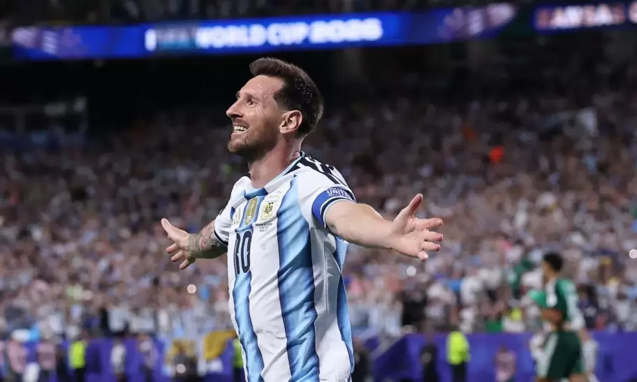 Messi convirti� tres goles contra Argelia en el debut de la Selecci�n en el Mundial 2026