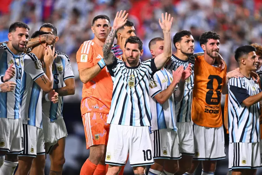 Lionel Messi en el debut de la Selecci�n Argentina en el Mundial 2026