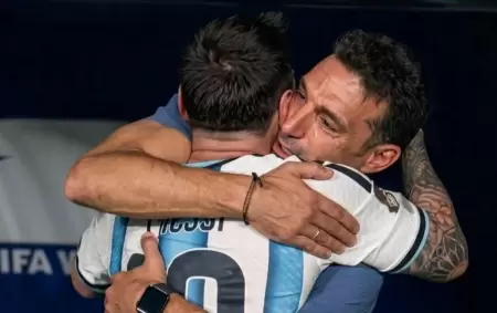 Messi - Scaloni