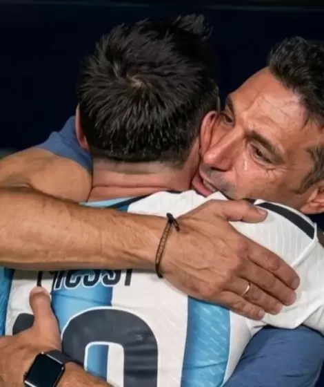 Messi - Scaloni