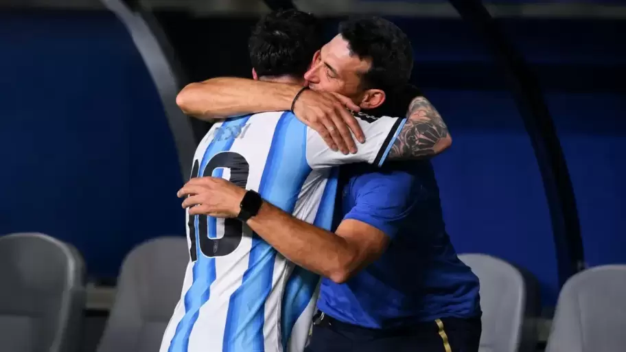 Messi - Scaloni