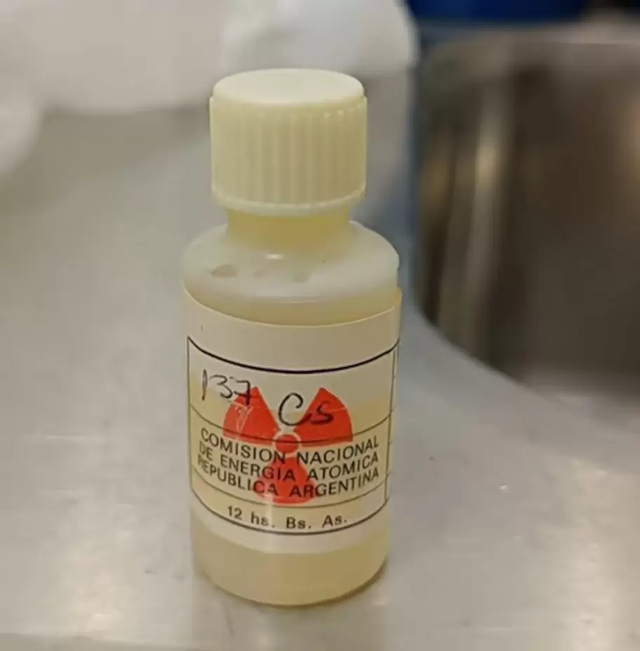 Desapareció una cápsula con cesio-137 y se activó una alerta nacional