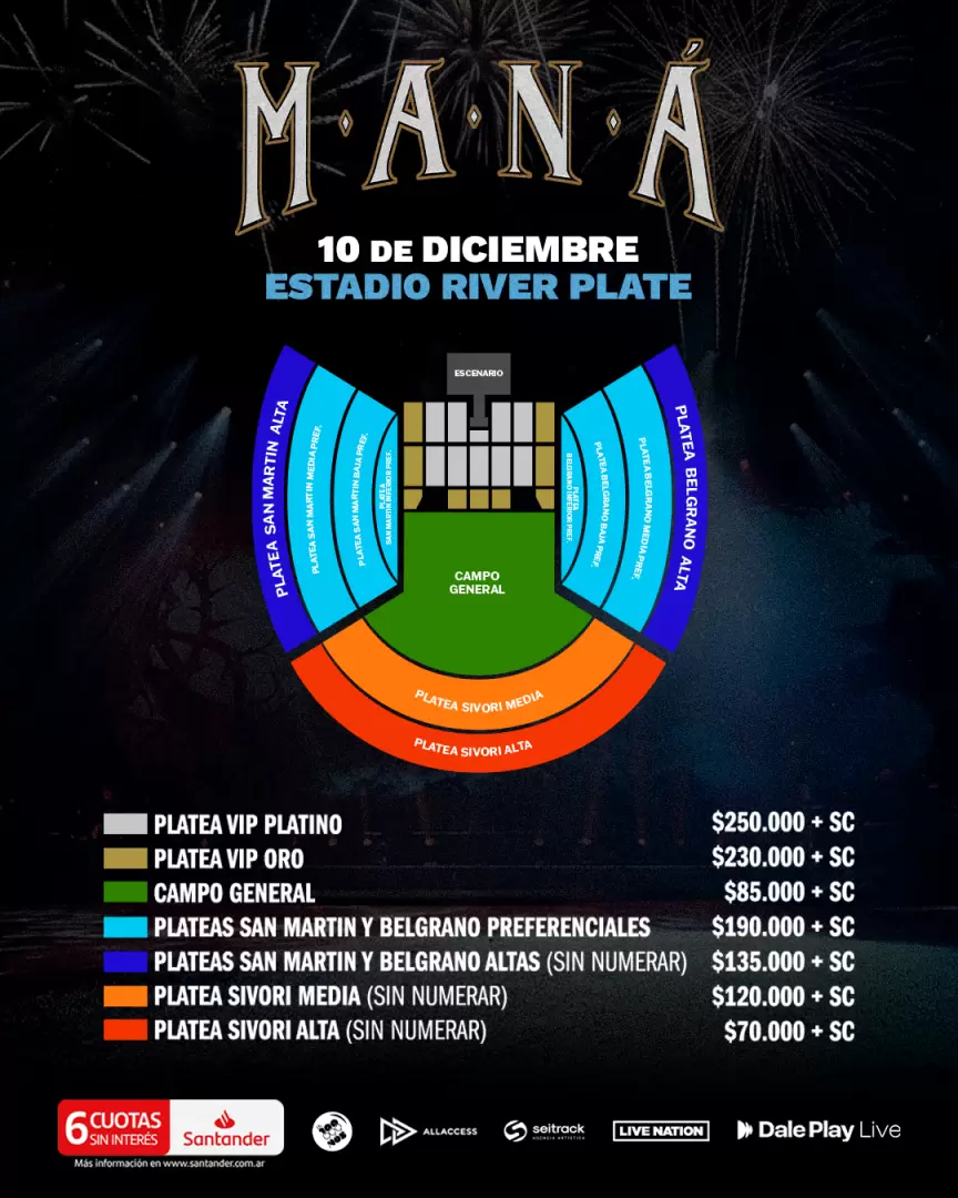 Maná en Argentina