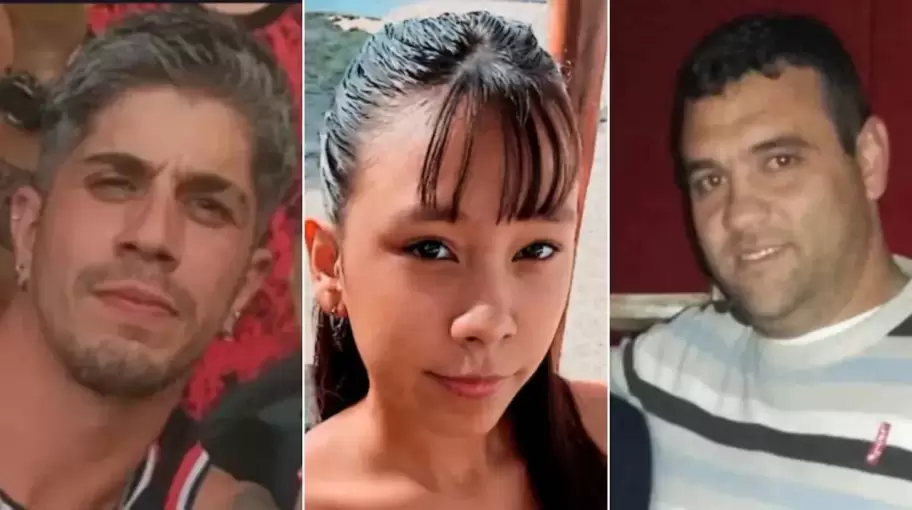 Claudio Barrelier, Agostina Vega y Osvaldo Fassetta