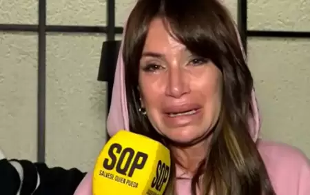 Florencia Pe�a estall� en l�grimas tras volver a disculparse por la fake news de Jorge Messi.