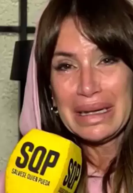 Florencia Pe�a estall� en l�grimas tras volver a disculparse por la fake news de Jorge Messi.
