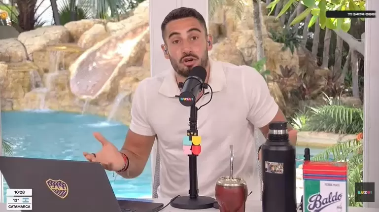 Nicolas Occhiato se hizo cargo de las fake new sobre el papá de Messi
