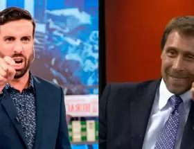 Flavio Azzaro cruz� a Eduardo Feinmann por sus cr�ticas a Flor Pe�a y Nico Occhiato.
