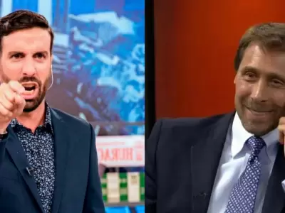 Flavio Azzaro cruz� a Eduardo Feinmann por sus cr�ticas a Flor Pe�a y Nico Occhiato.