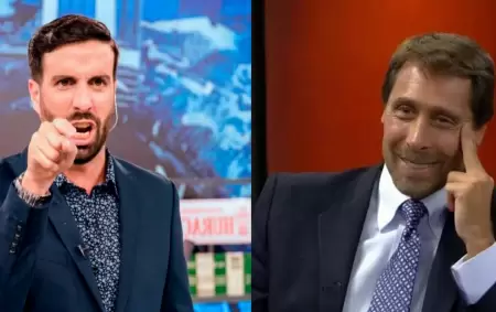 Flavio Azzaro cruz� a Eduardo Feinmann por sus cr�ticas a Flor Pe�a y Nico Occhiato.